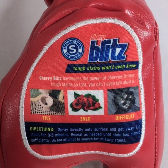 Meow Wolf Cherry Blitz Omega Mart Plush Spray Bottle Las Vegas Stain Remover HTF - Picture 5 of 15